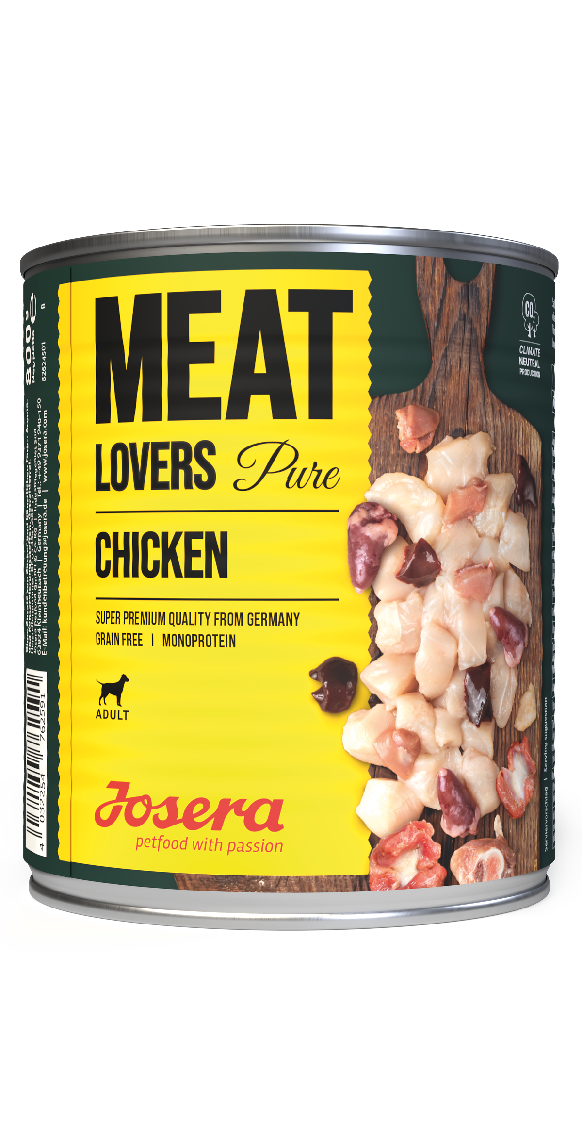 Opakowanie karmy MEAT LOVERS PURE KURCZAK