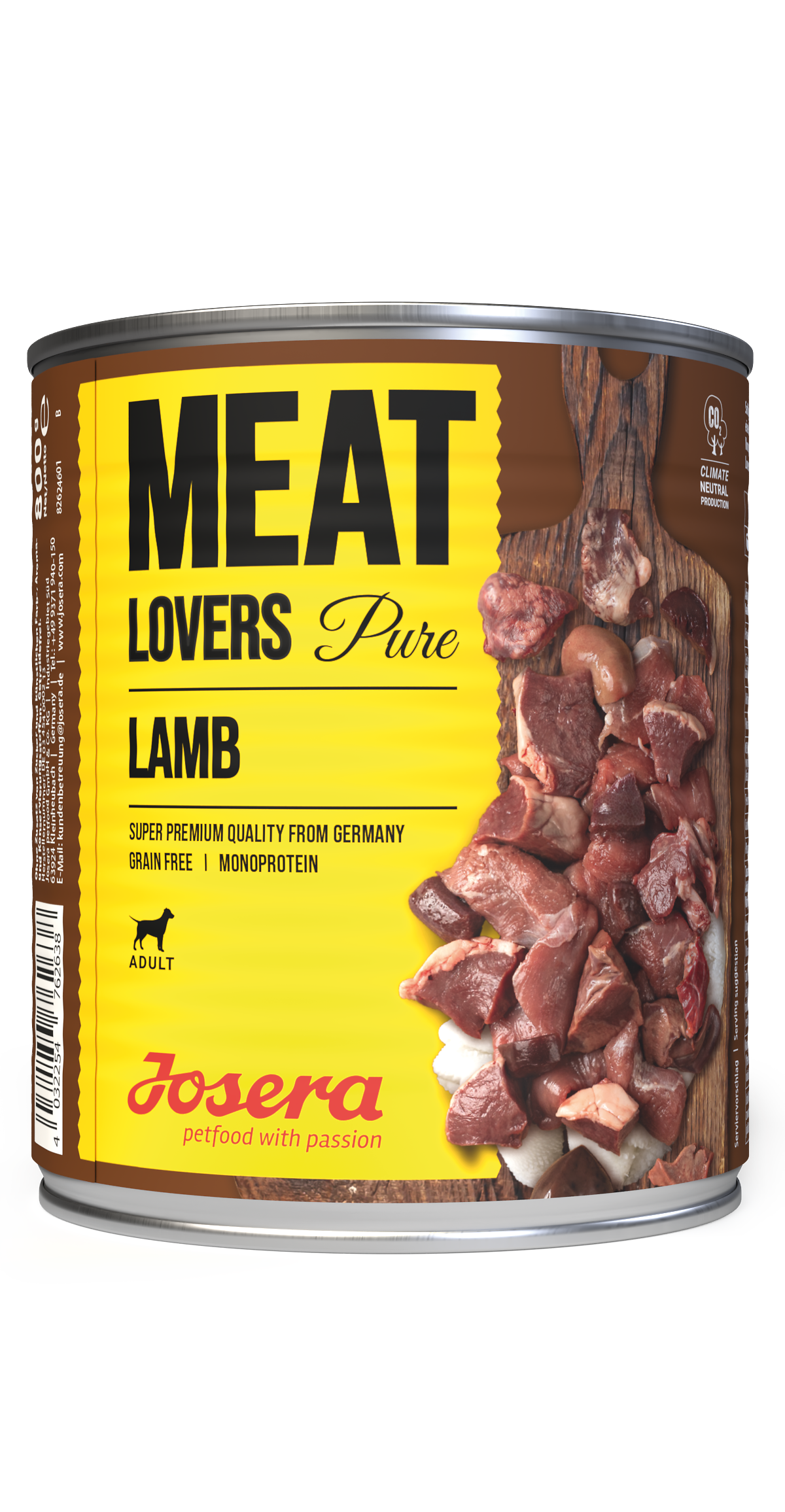 Opakowanie karmy MEAT LOVERS PURE JAGNIĘCINA