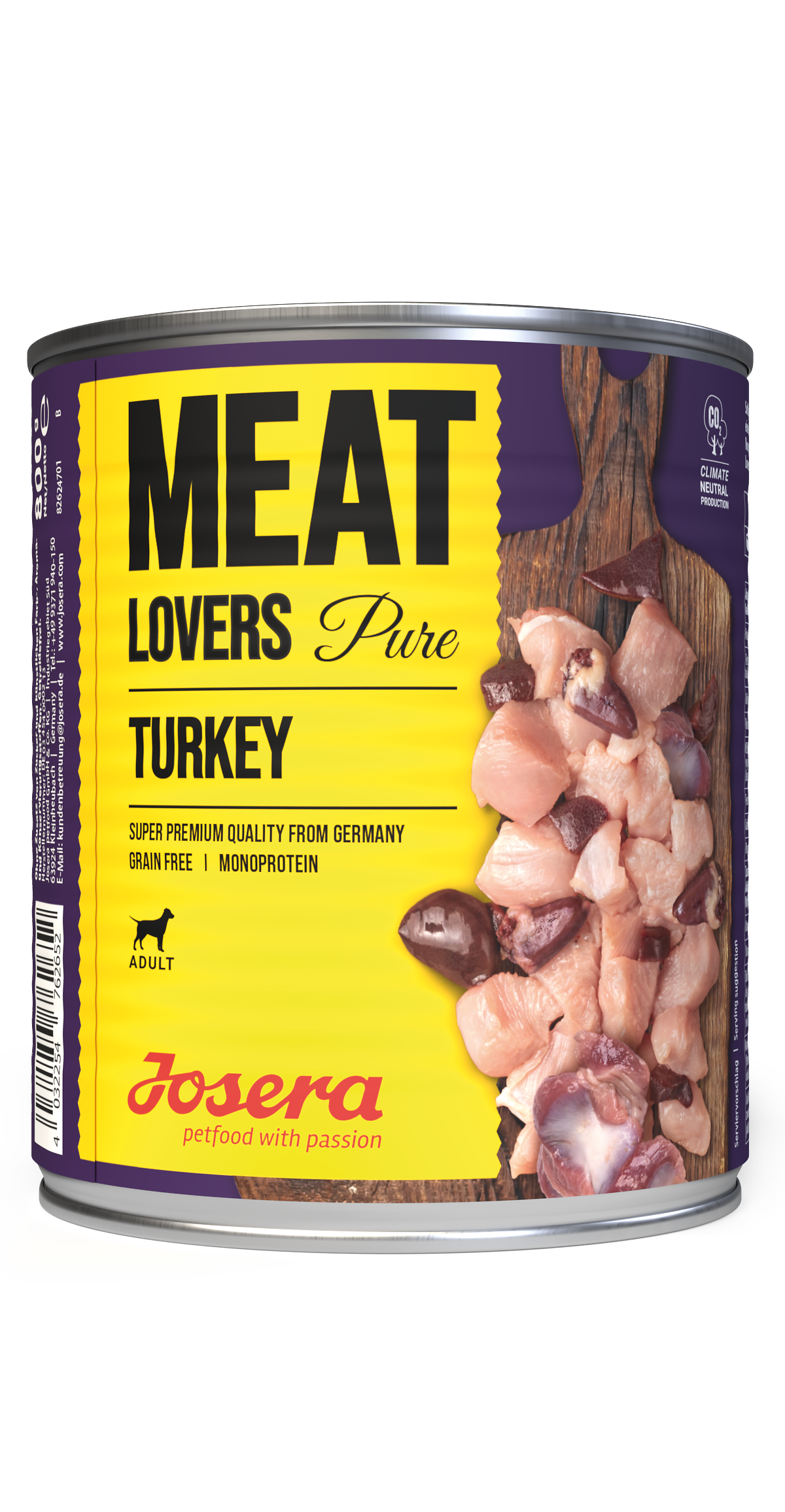 Opakowanie karmy MEAT LOVERS PURE INDYK