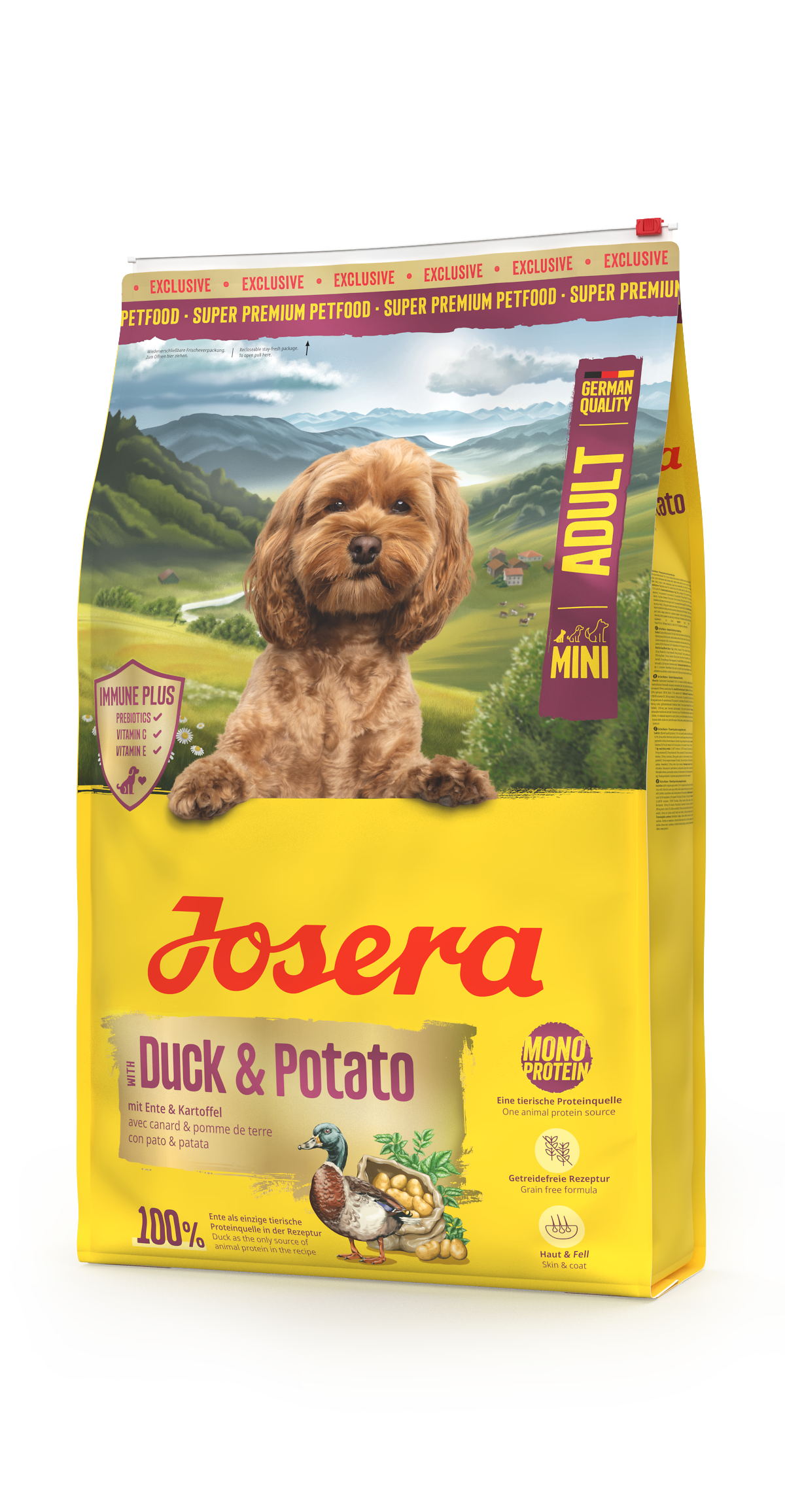 Opakowanie karmy MINI DUCK & POTATO