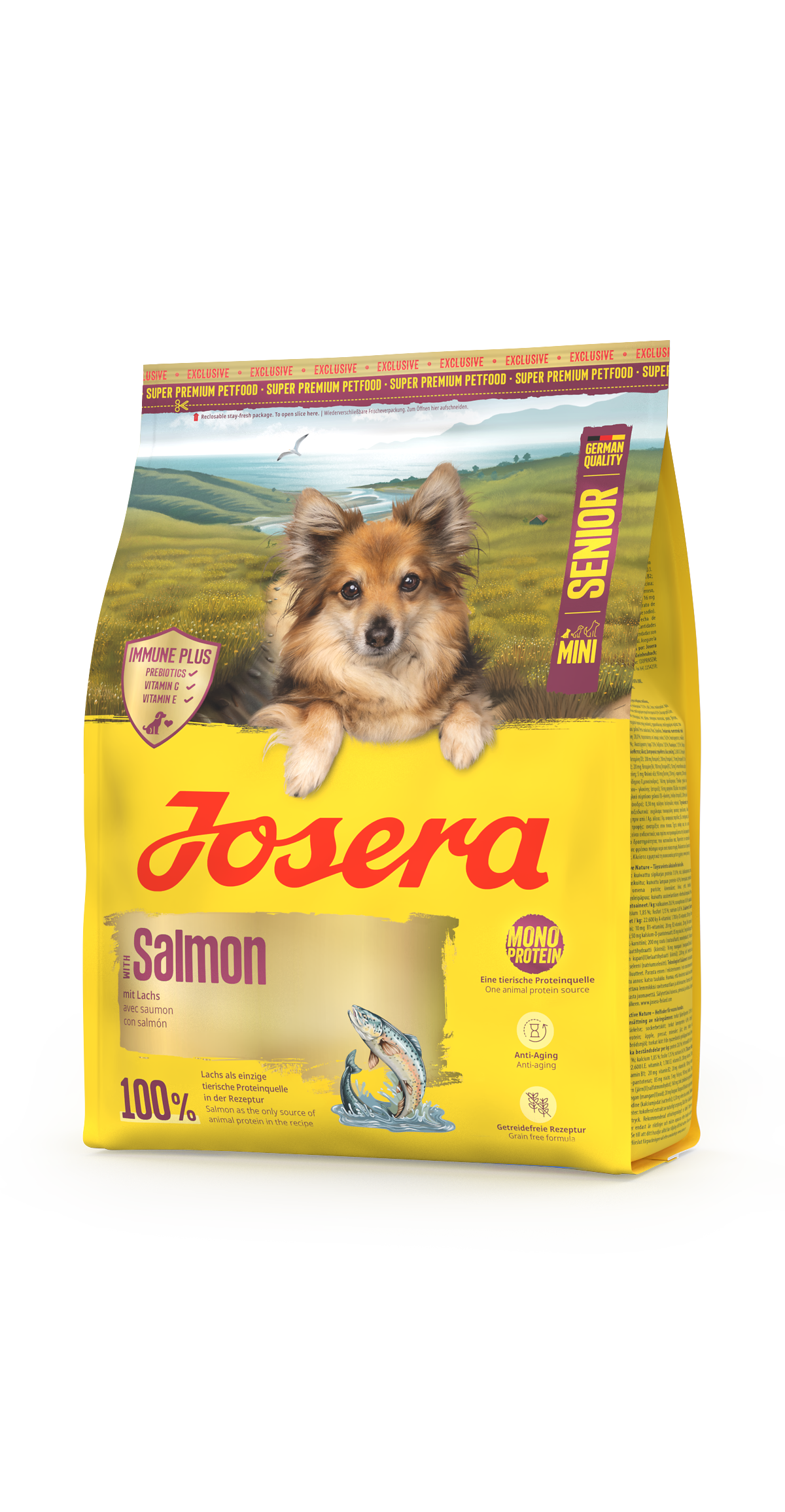 Opakowanie karmy MINI SENIOR SALMON