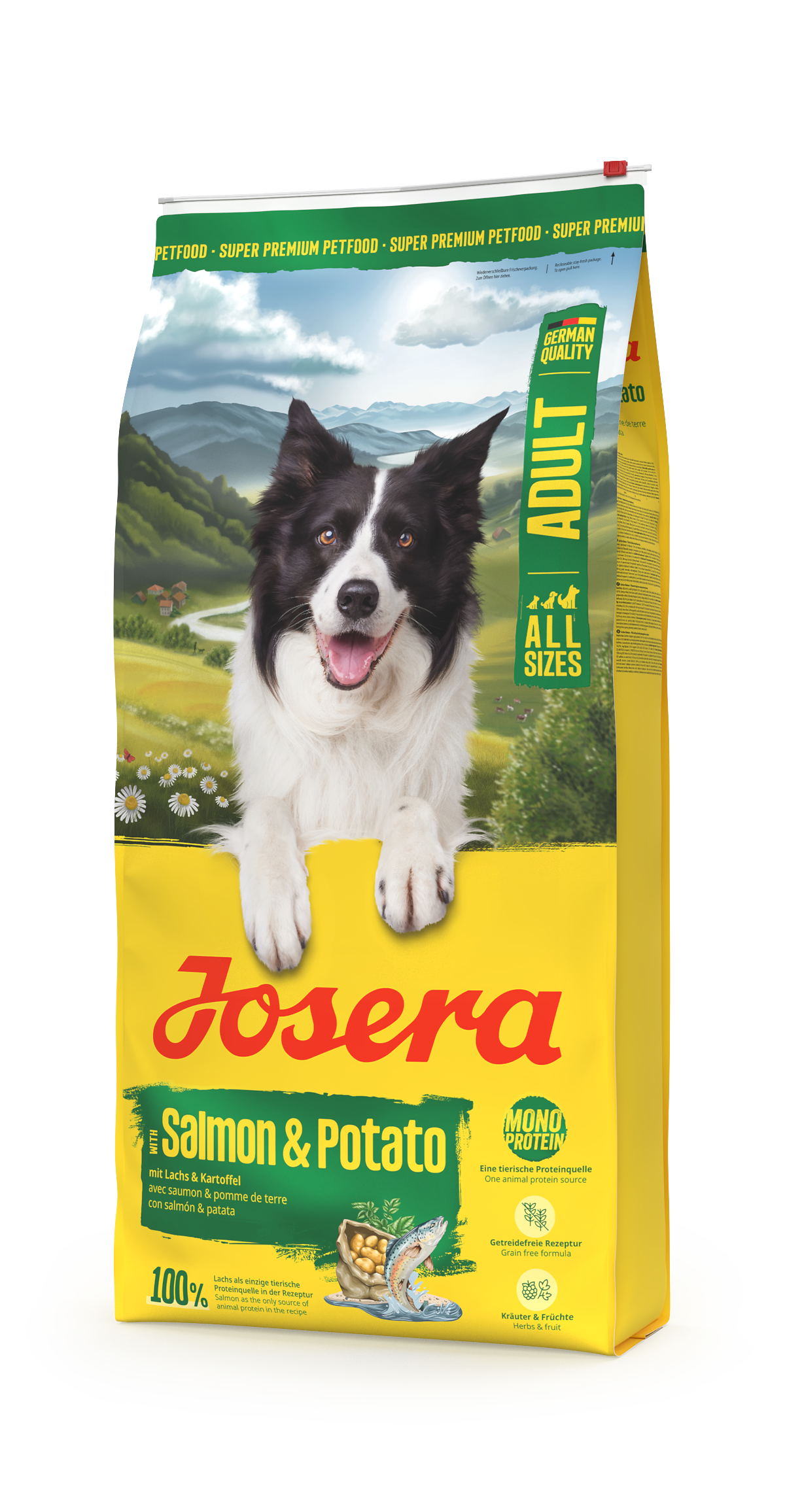 Opakowanie karmy SALMON & POTATO