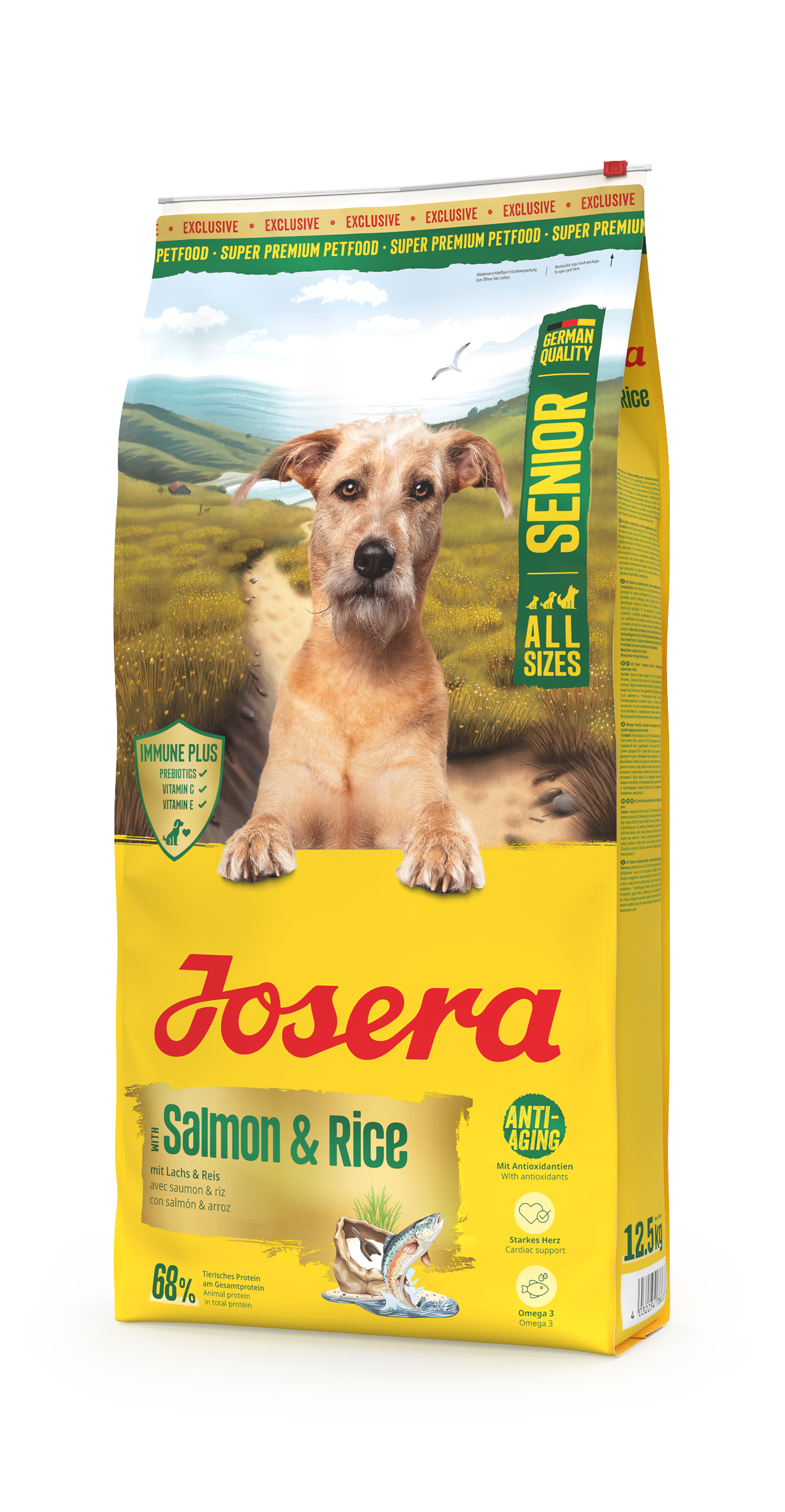 Opakowanie karmy SENIOR SALMON & RICE