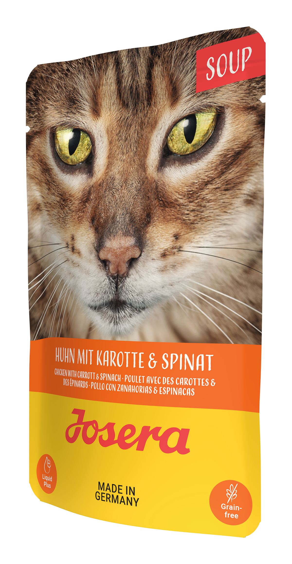 Opakowanie karmy SOUP KURCZAK Z MARCHEWKĄ I SZPINAKIEM