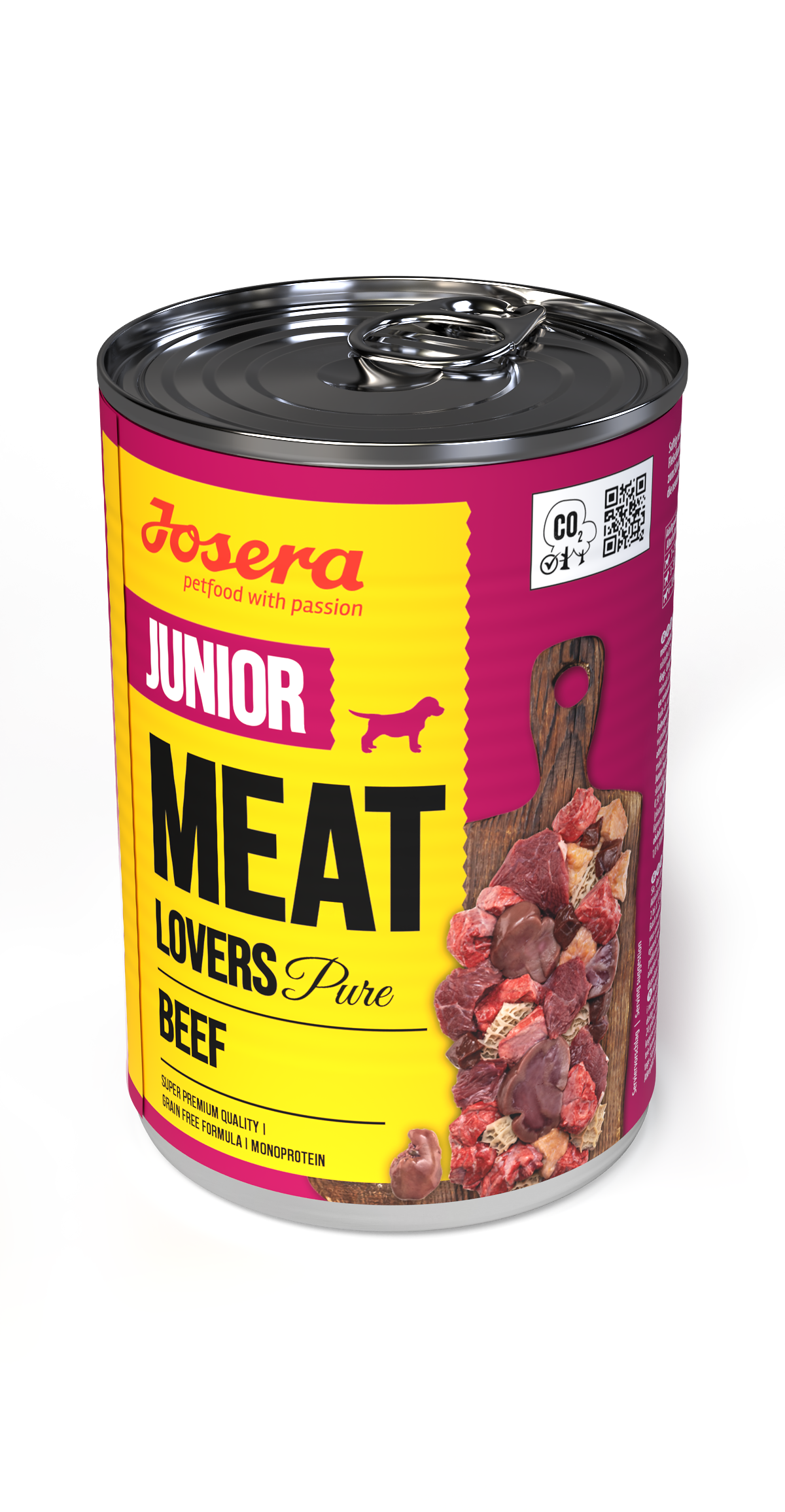 Opakowanie karmy MEATLOVERS JUNIOR PURE BEEF